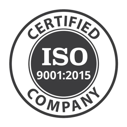 ISO 9001:2015 certification mark
